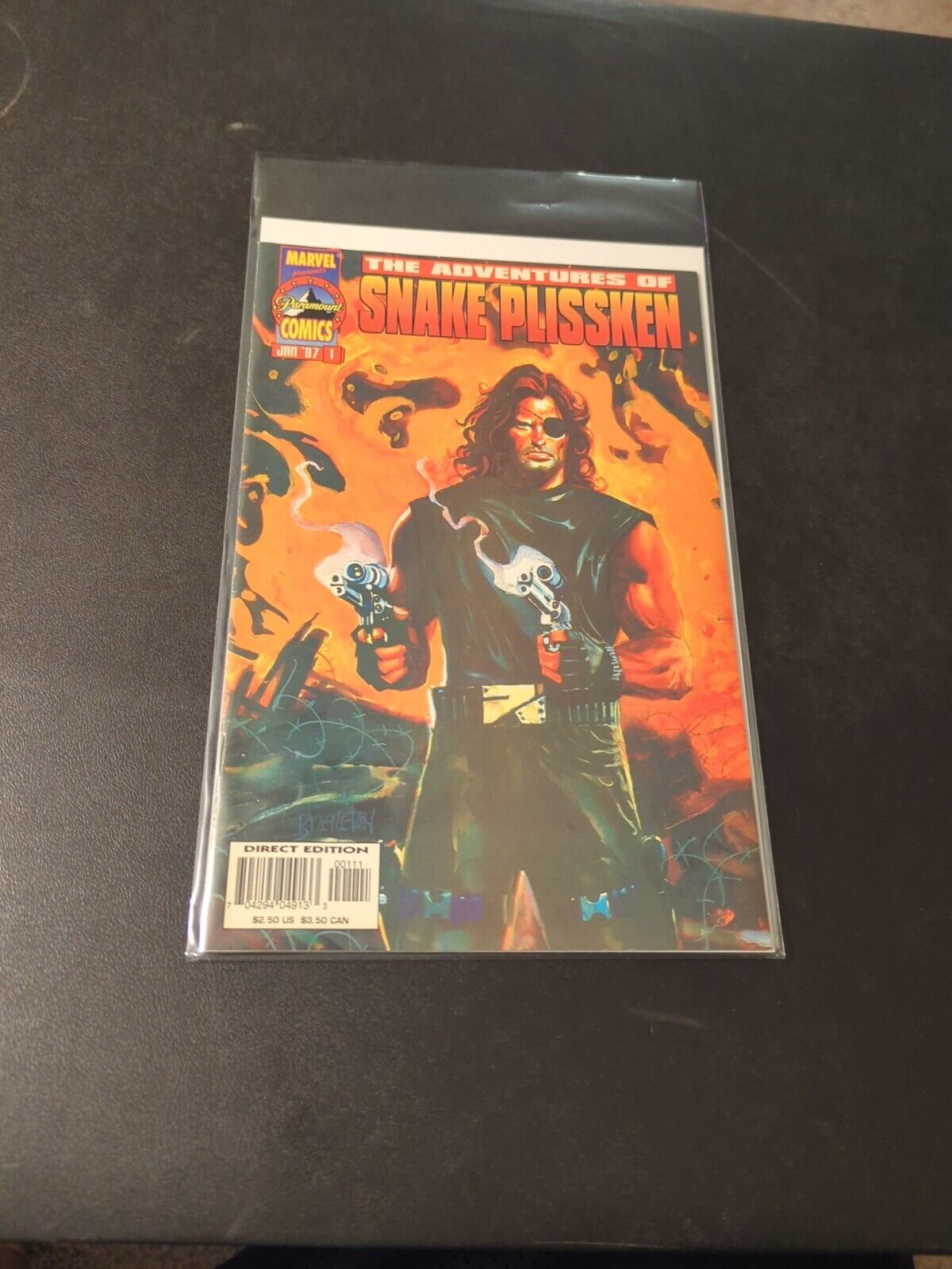 Adventures of Snake Plissken #1 Marvel Paramount Comic Escape from NY 