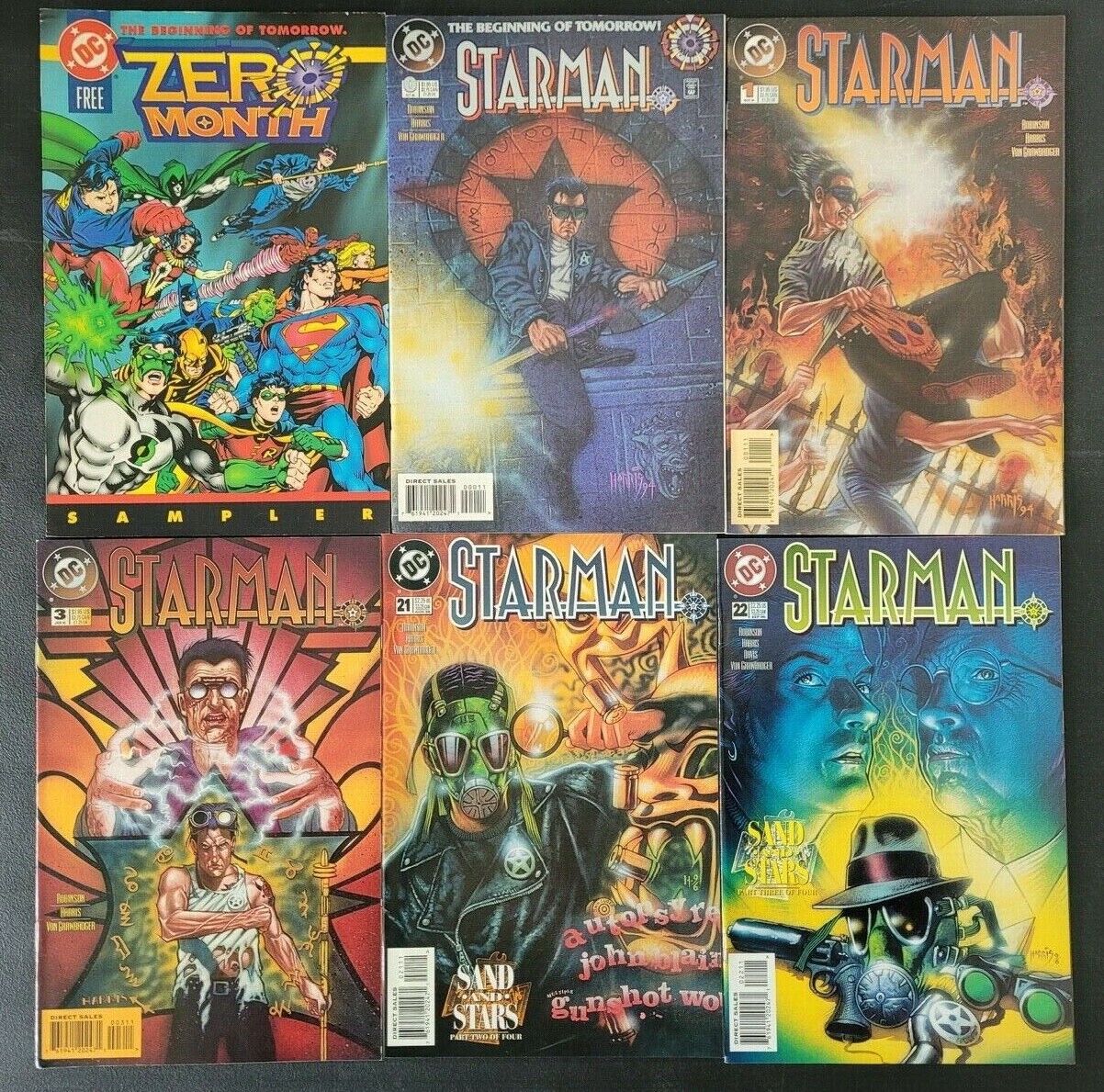 STARMAN SET OF 23 ISSUES (1994) DC 1ST APPEARANCE BONUS PREVIEW ZERO SPECIAL
