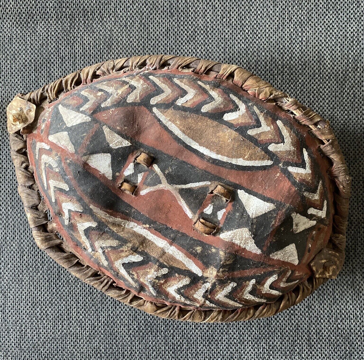 Antique/Vintage MAASAI Warrior Shield - African Tribal Artifact