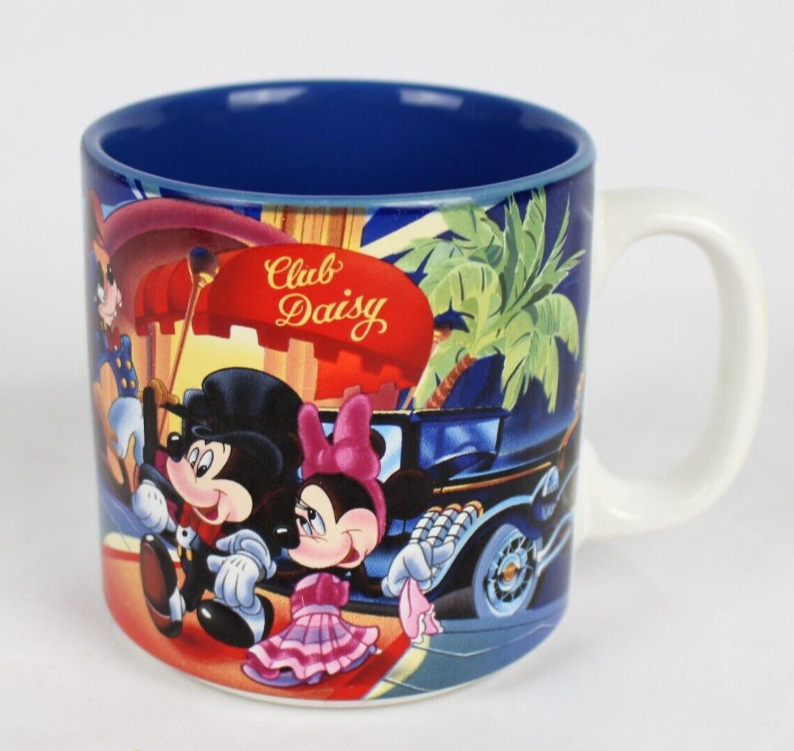 Vintage Disney MGM Studios Club Daisy Coffee Mug 1987 Made In Japan