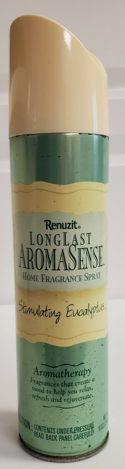 Vintage Discontinued Renuzit Longlast aromasense stimulating eucalyptus RARE