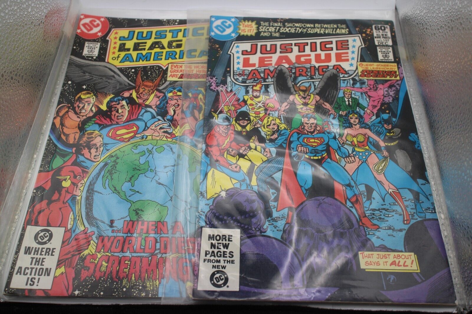 DC Justice League of America #197 & #210 1960 series & 1981, AMAZING CONDITION