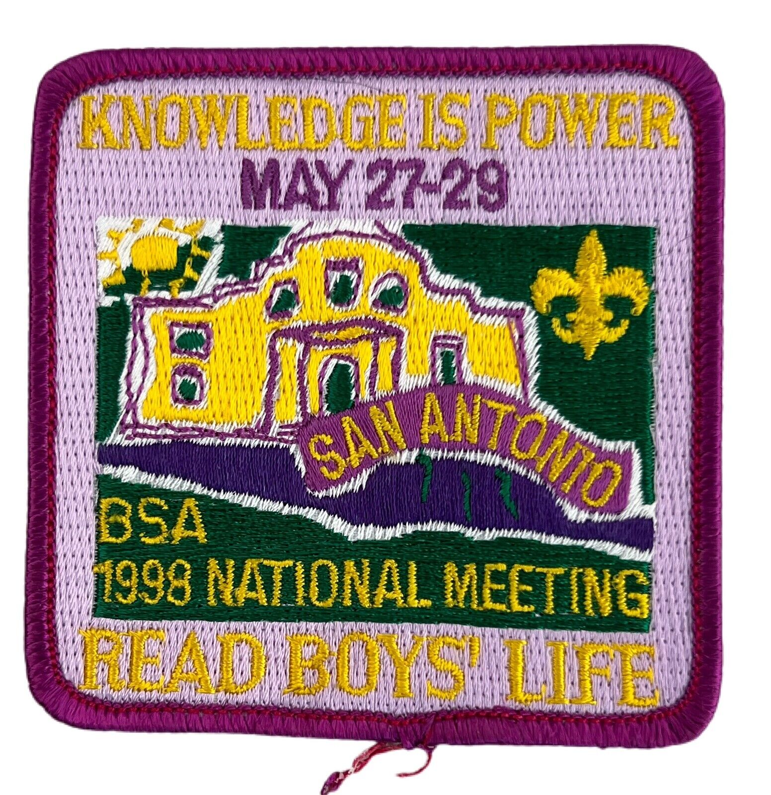 New 1998 BSA Boy Scouts National Meeting Read Boy\'s Life May 27-29 KIP 3\