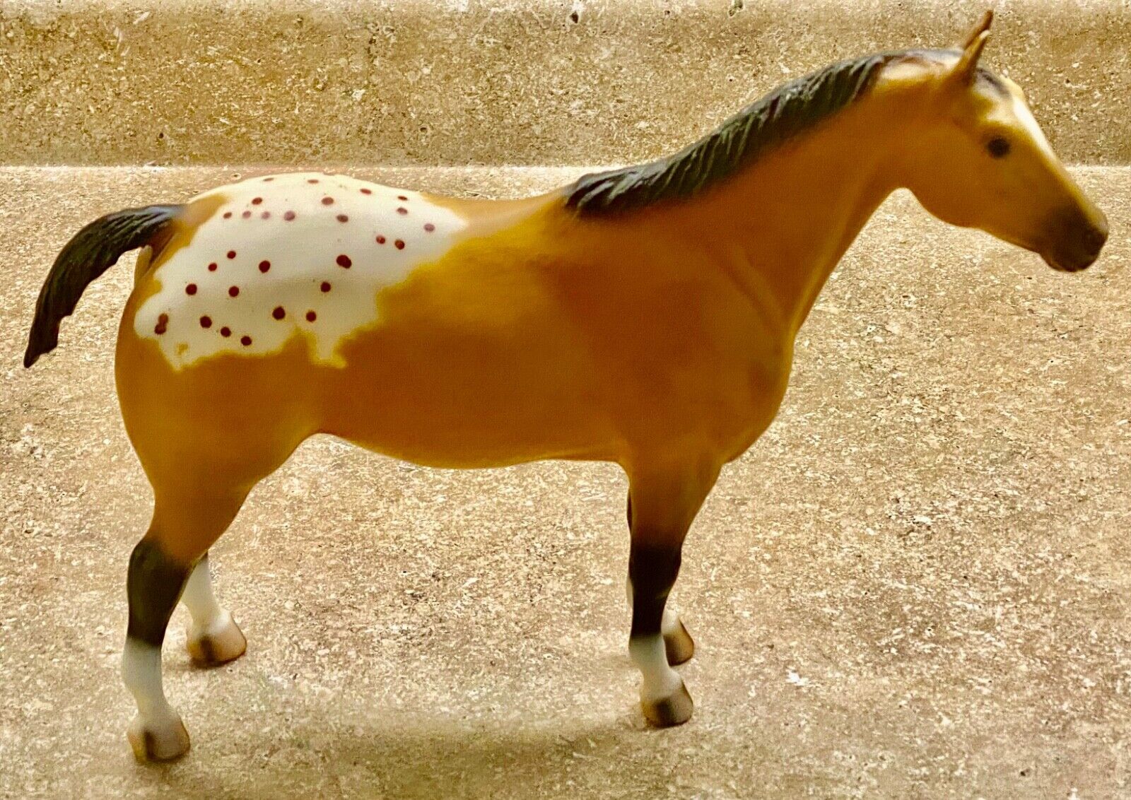 TOY VINTAGE ~ BREYER HORSE ~ 701600 MARSHALL APPALOOSA PERFORMANCE HORSE VGC