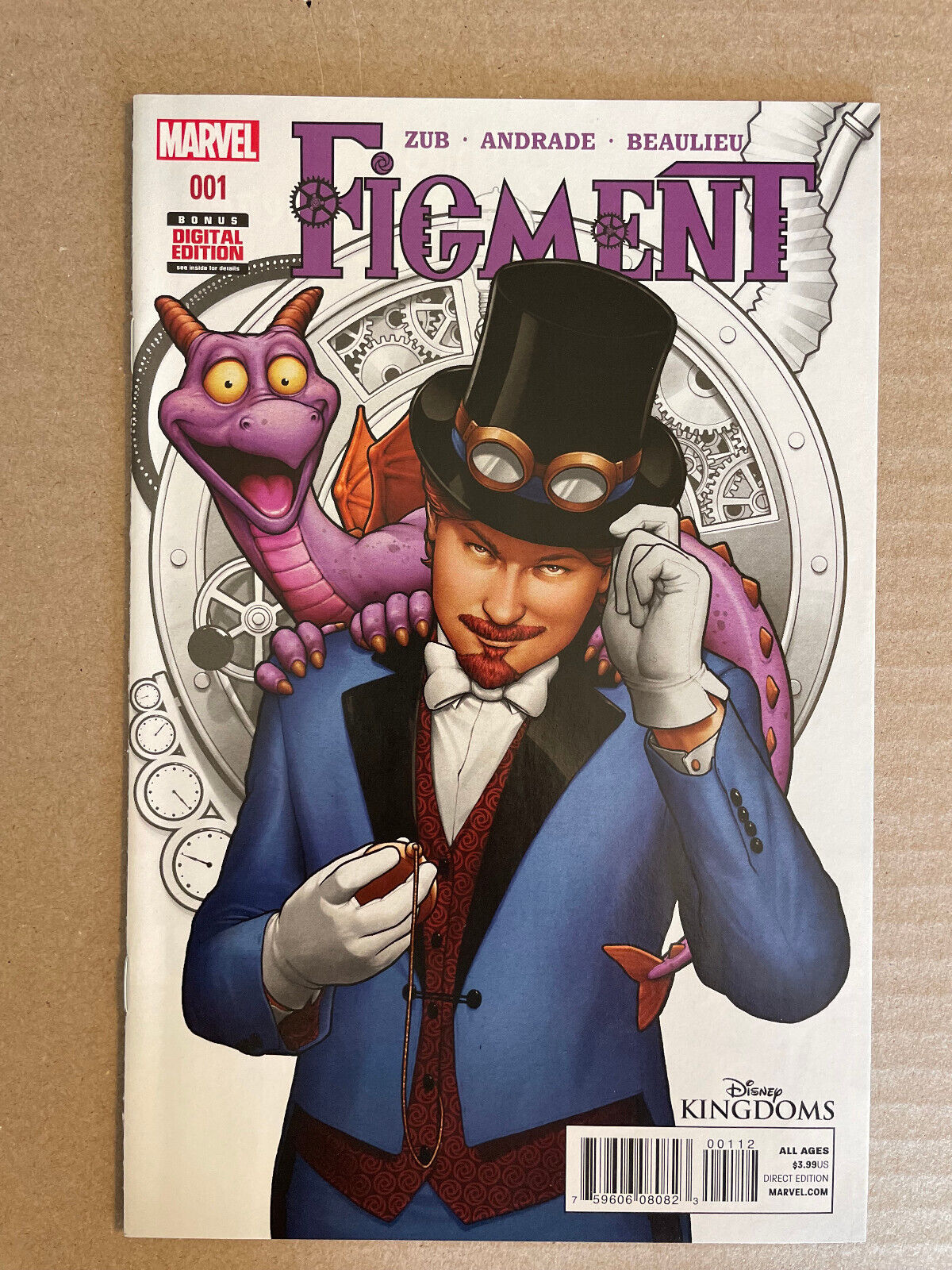 FIGMENT #1 — RARE SECOND PRINT — MOVIE IN WORKS BY SETH ROGAN — NM
