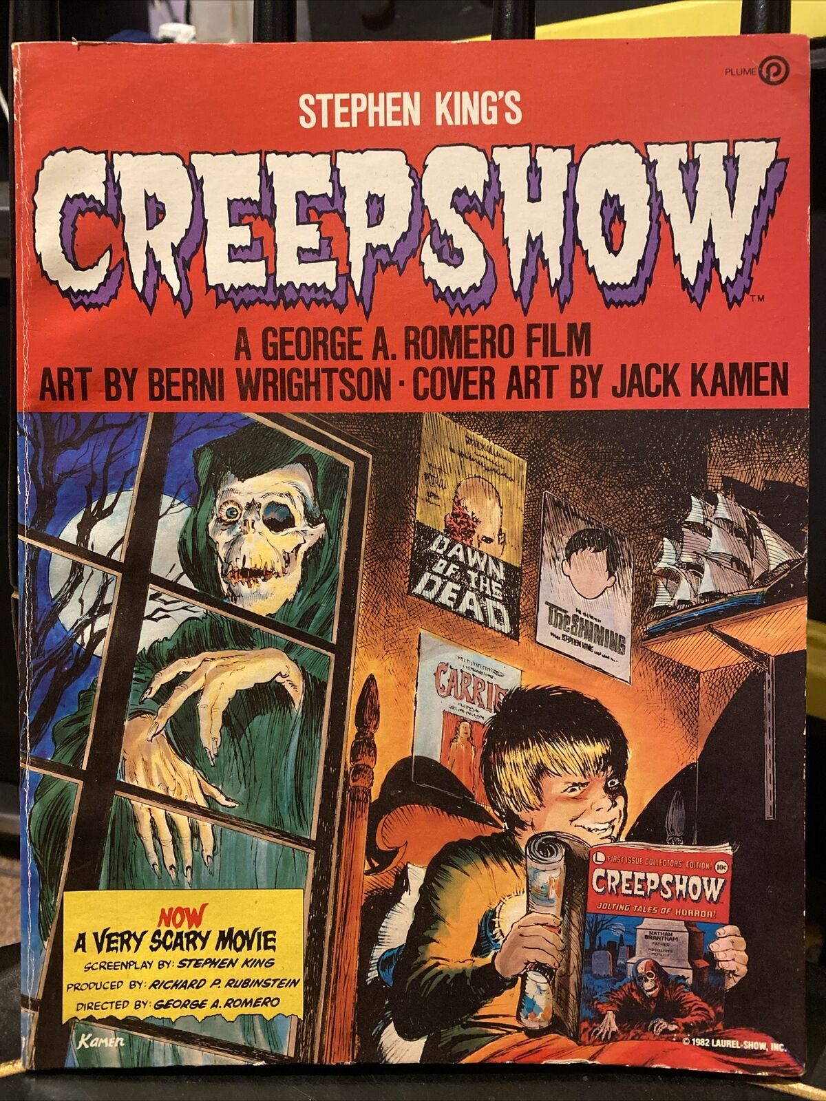 Creepshow Stephen King First Printing 1982 comic book magazine