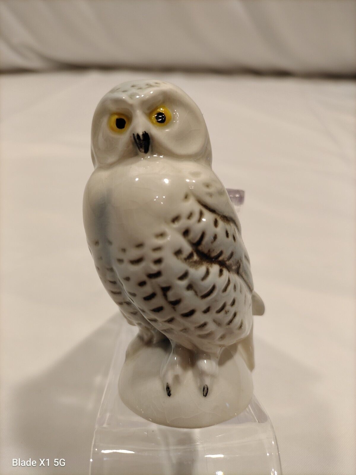 White Snowy Owl Figurine Goebel W. Germany 38311-08  3.25\