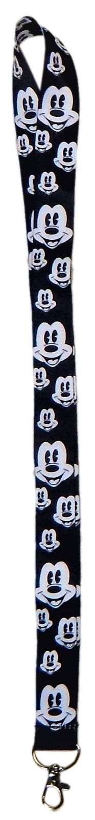 Disney Mickey Mouse Lanyards with Clip - ID / Badge Holder ~ Brand New Lanyard