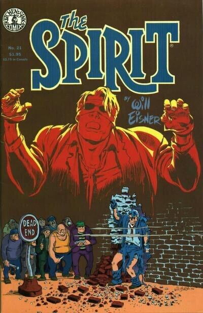 SPIRIT (1983) #21 F, The, Will Eisner, Kitchen Sink Comics 1986 Stock Image