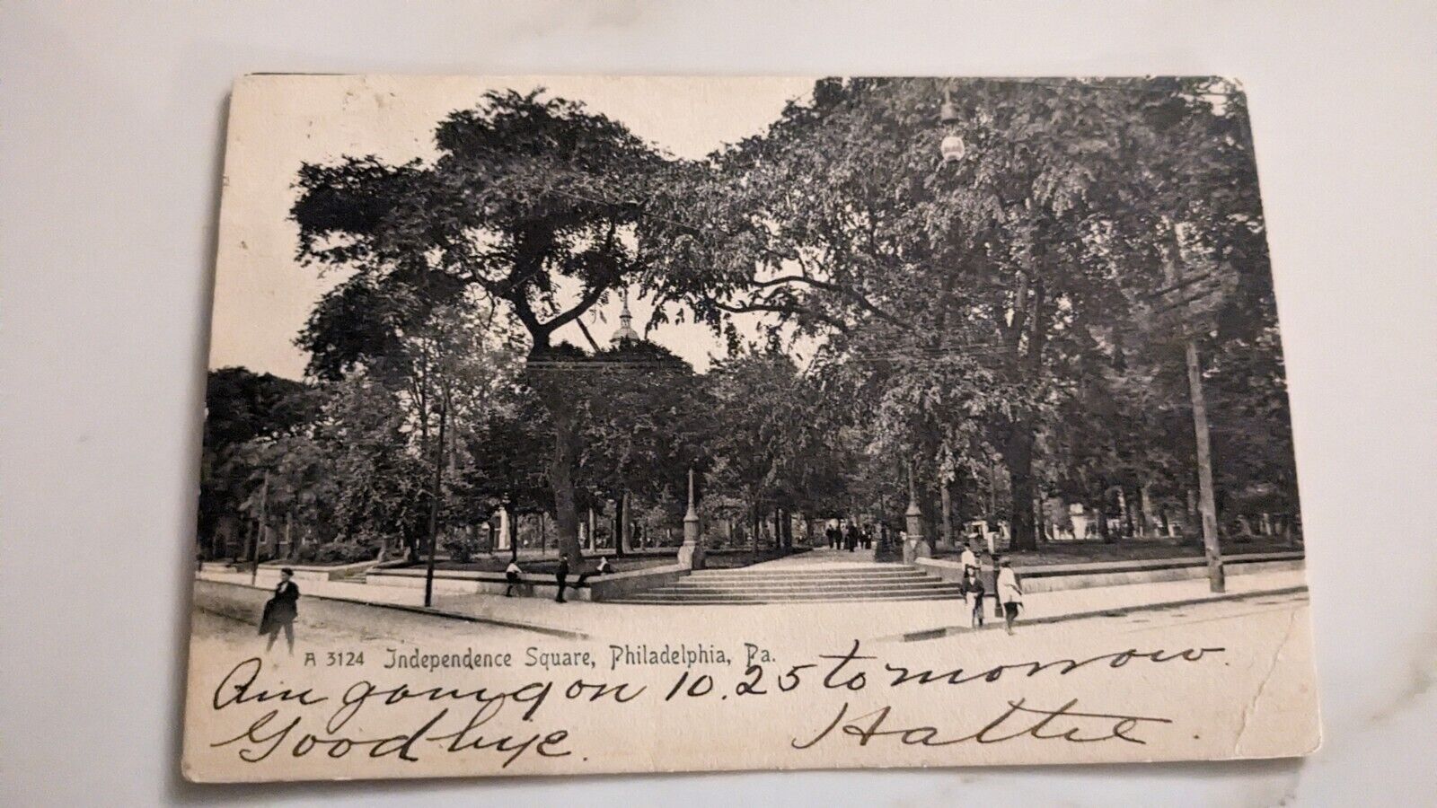 Vintage Postcard Independence Square Philadelphia PA 1905 K4
