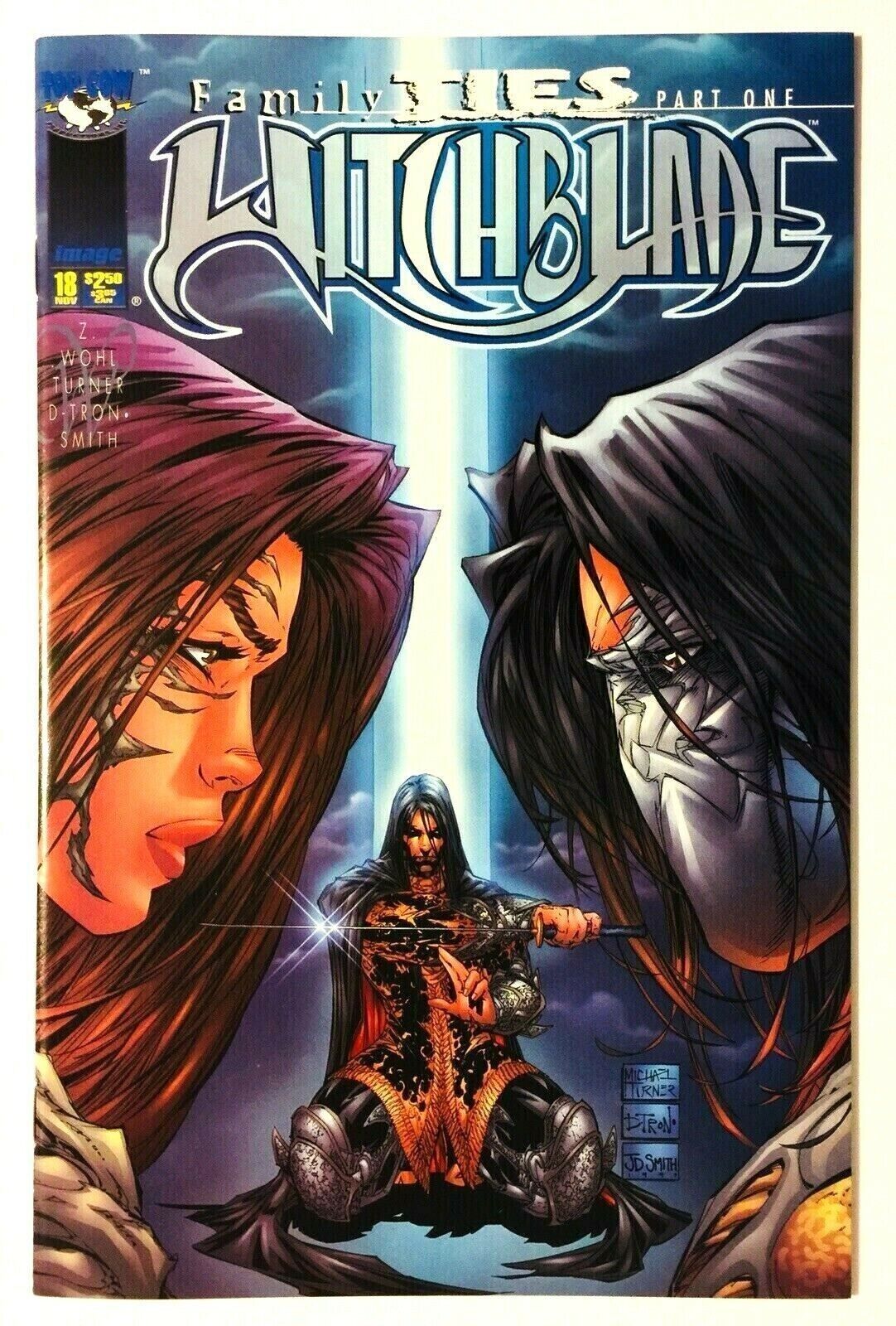 Witchblade #18 Top Cow Image Comic 1997 Darkness Turner Variant VF/NM