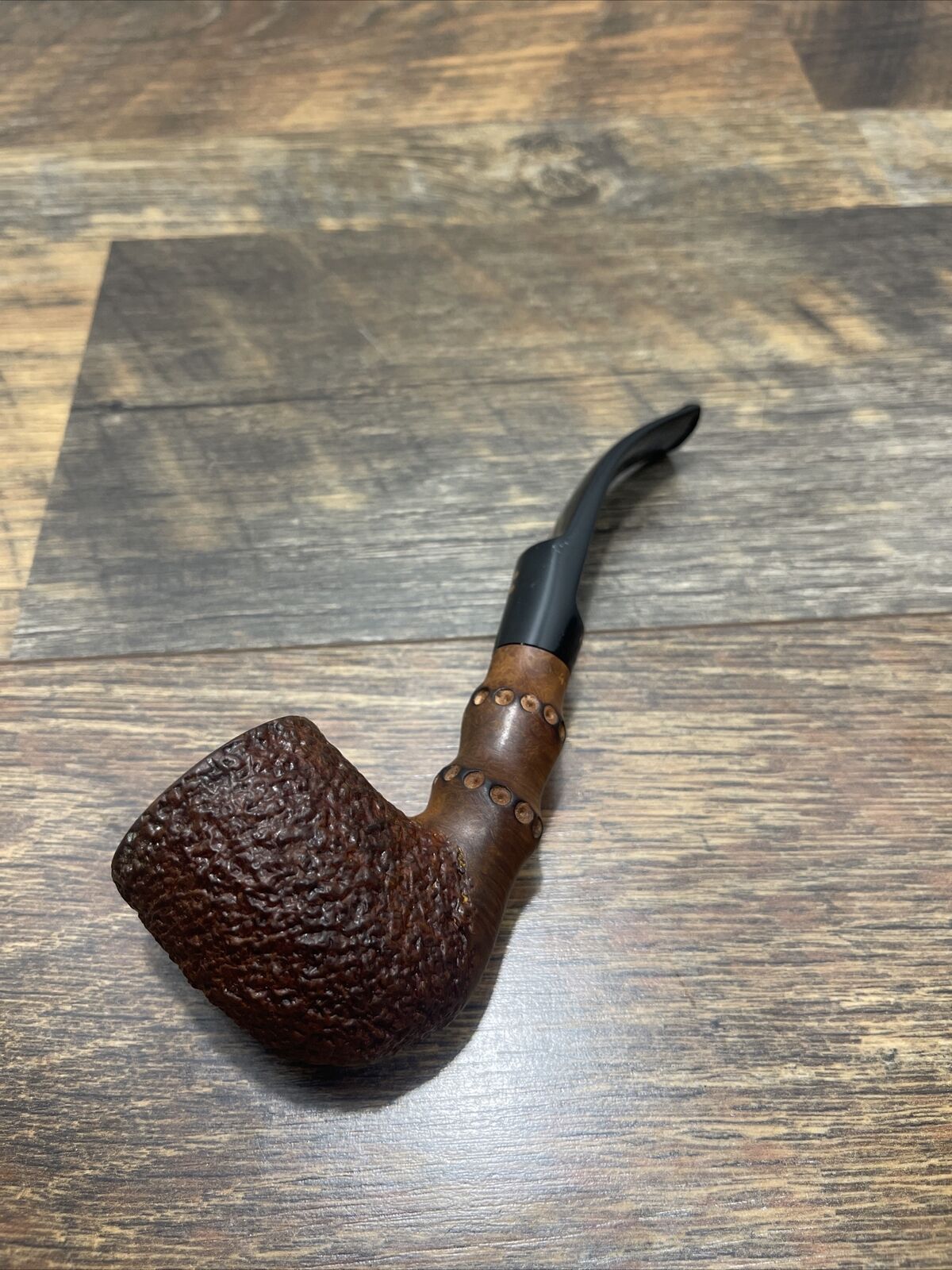 Radice “Rind” Tobacco Pipe Faux Bamboo Excellent 