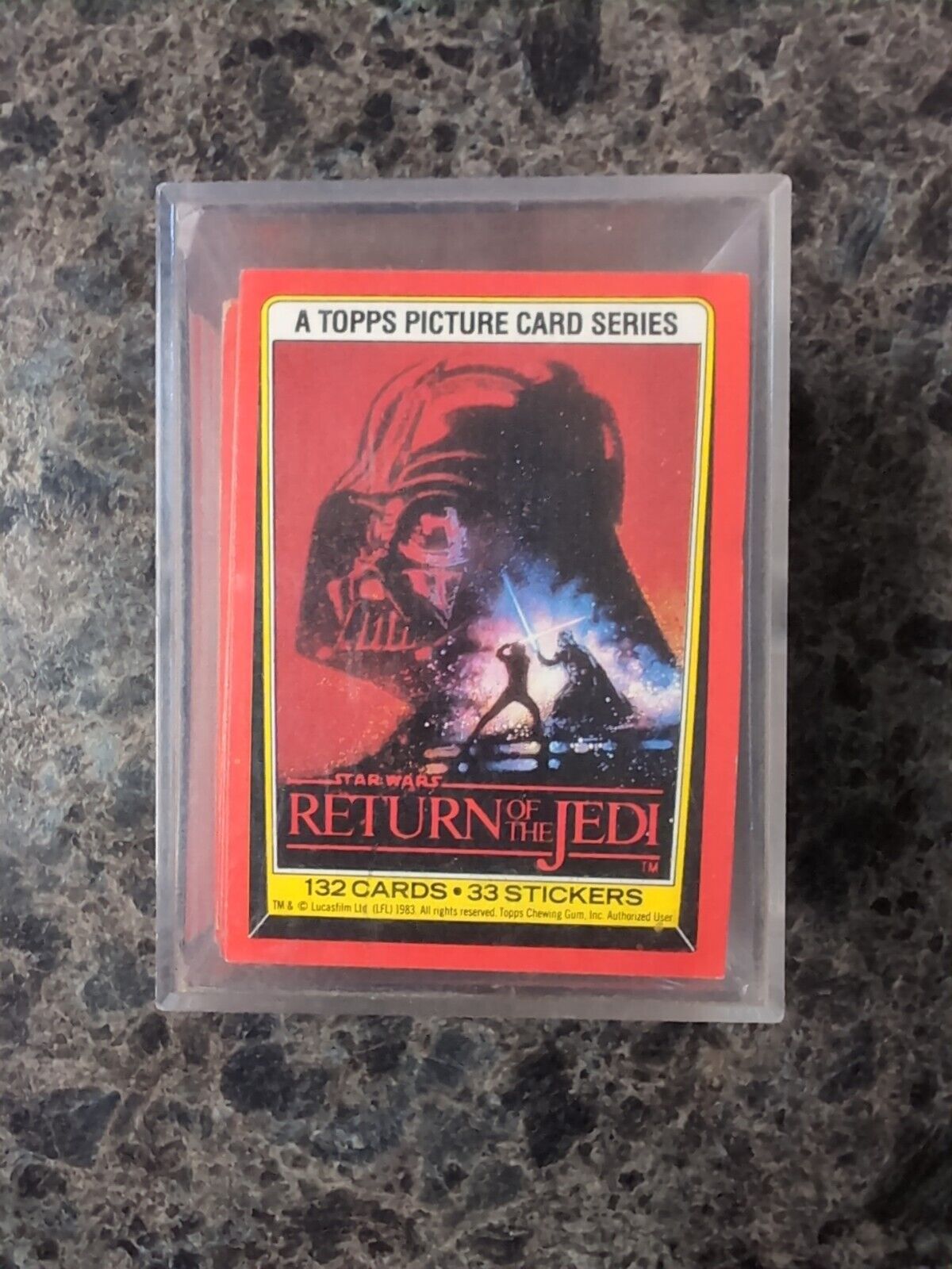 1983 Topps Star Wars Return Of The Jedi ROTJ Complete Series 1 (1-132) Card Set