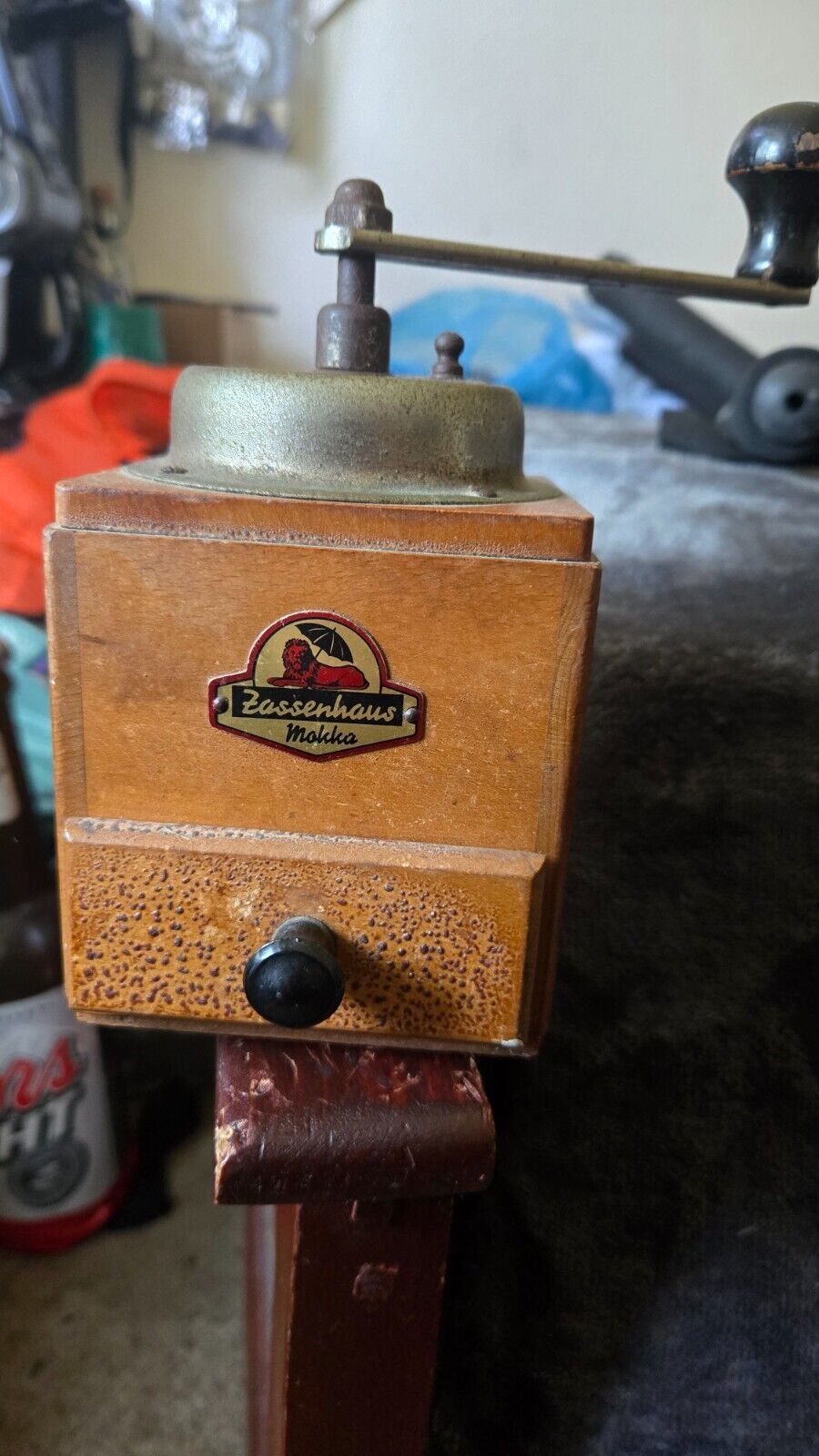 Coffee grinder Zassenhaus \'s German manual conical burr coffee grinder vintage