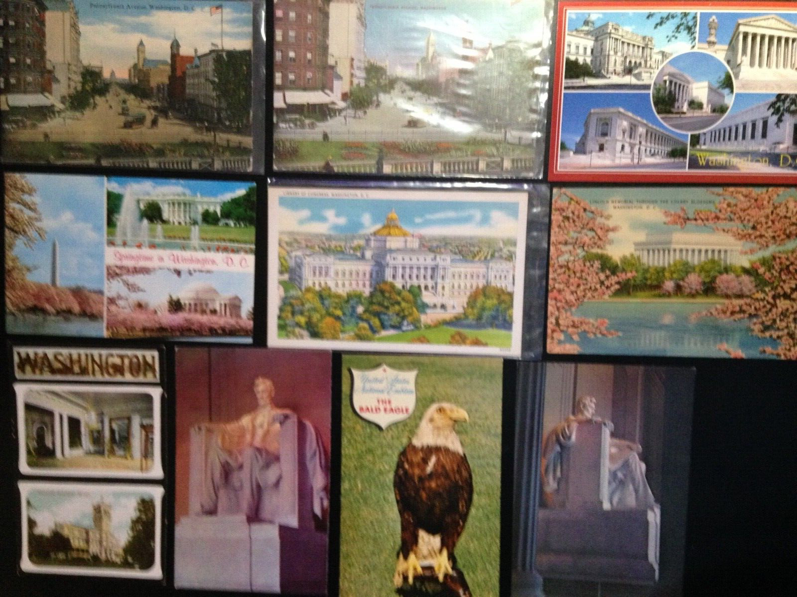 30+ Postcard lot, Washington D.C.. Set 12. Nice