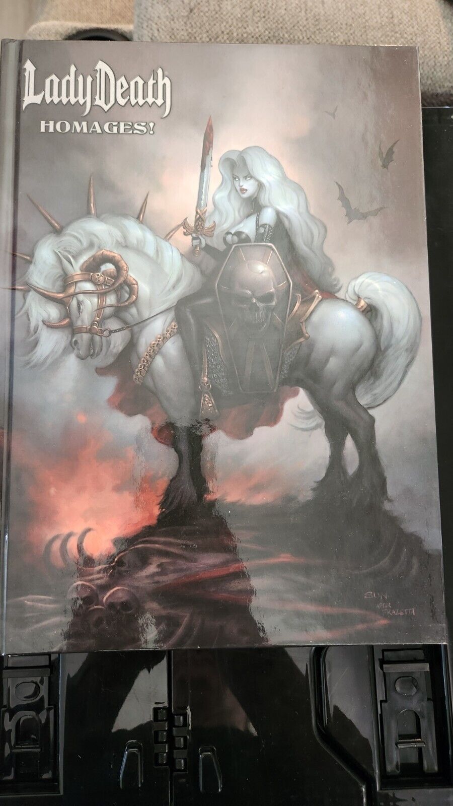 Lady Death - Coffin Comics - Homages Hardcover book