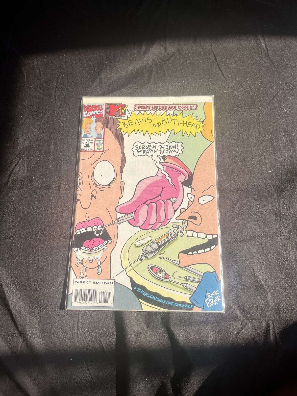 Beavis And Butt-head Mtv Marvel Comics 1993 First Issues Are Cool