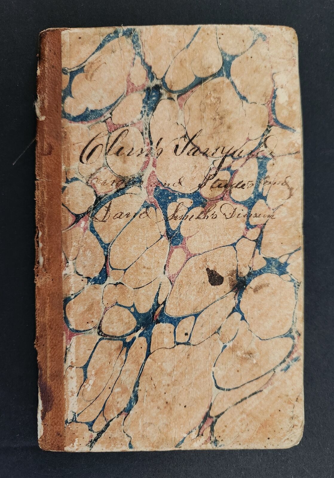 1853 antique SURVEYOR JOURNAL va SHENANDOAH VALLEY land history handwritten