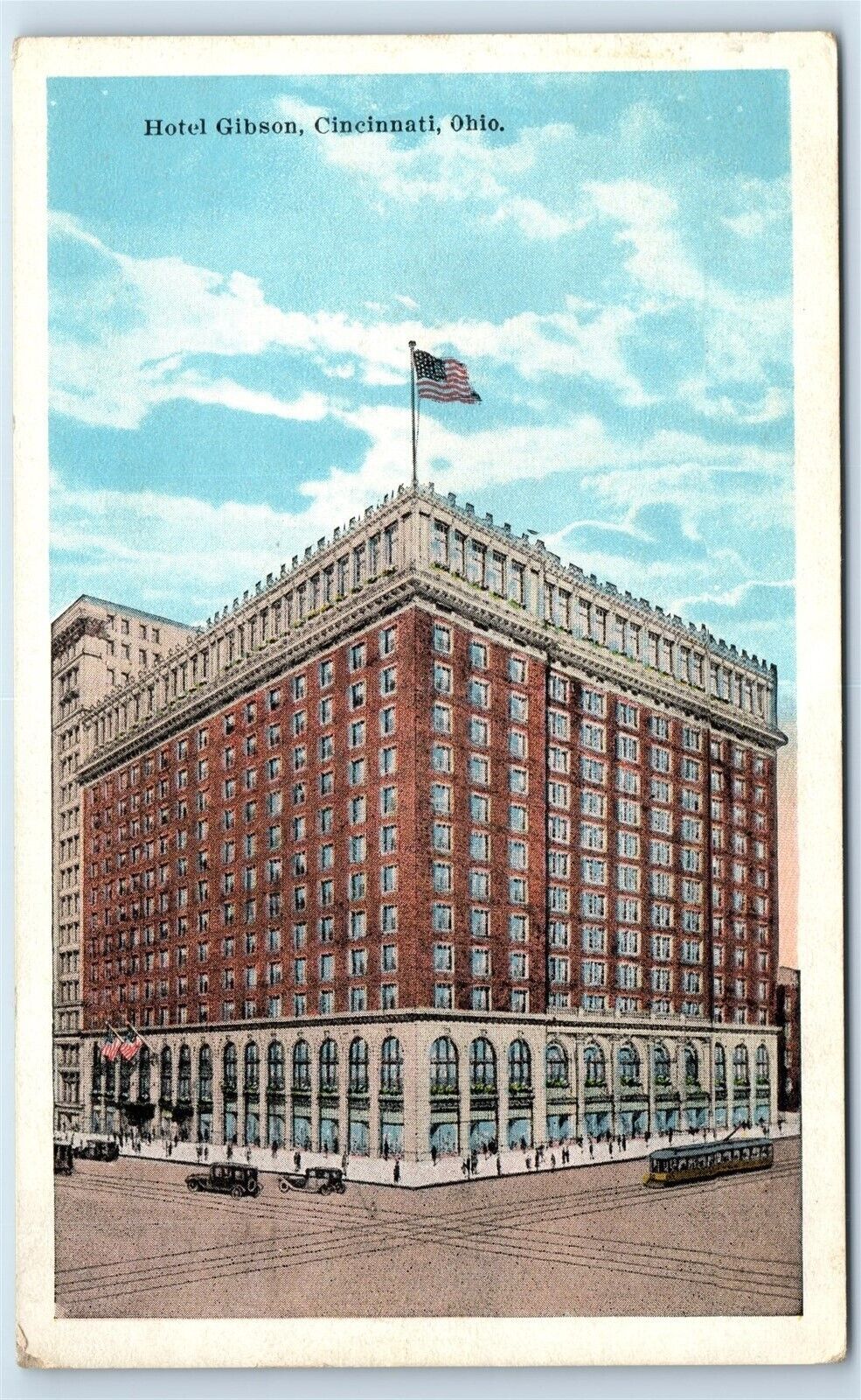 Postcard Hotel Gibson, Cincinnati, Ohio 1926 H171