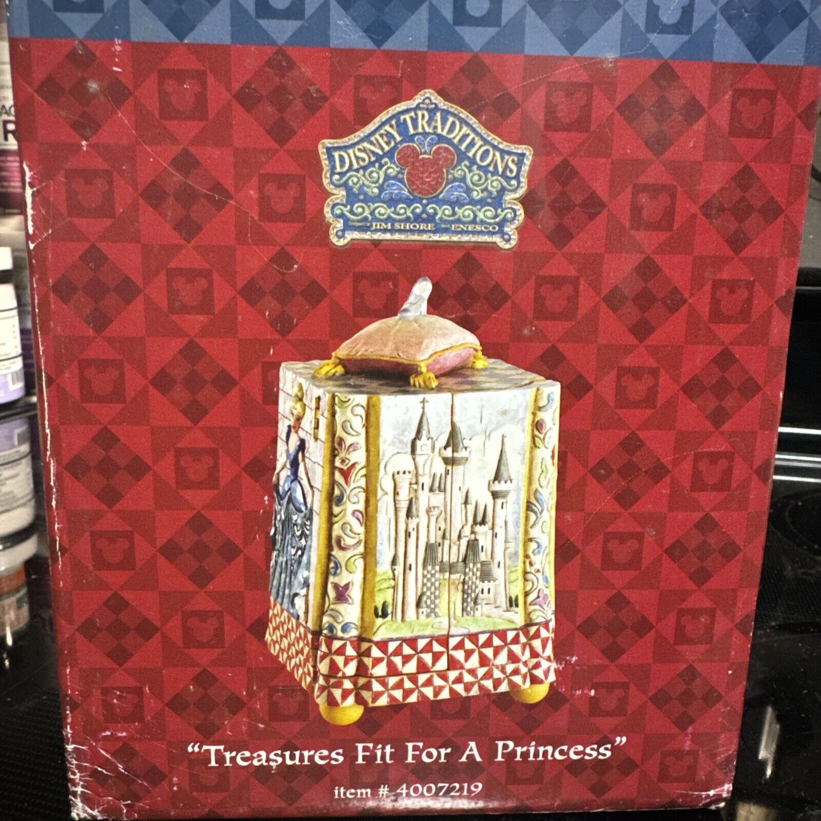 NEW JIM SHORE DISNEY Showcase Collection Treasures Fit For A Princess