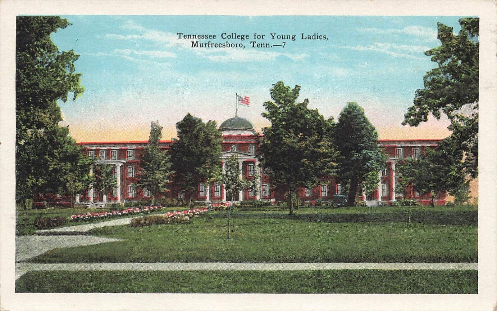 TN-Murfreesboro, Tennessee-Tennessee College for Young Ladies c1920\'s