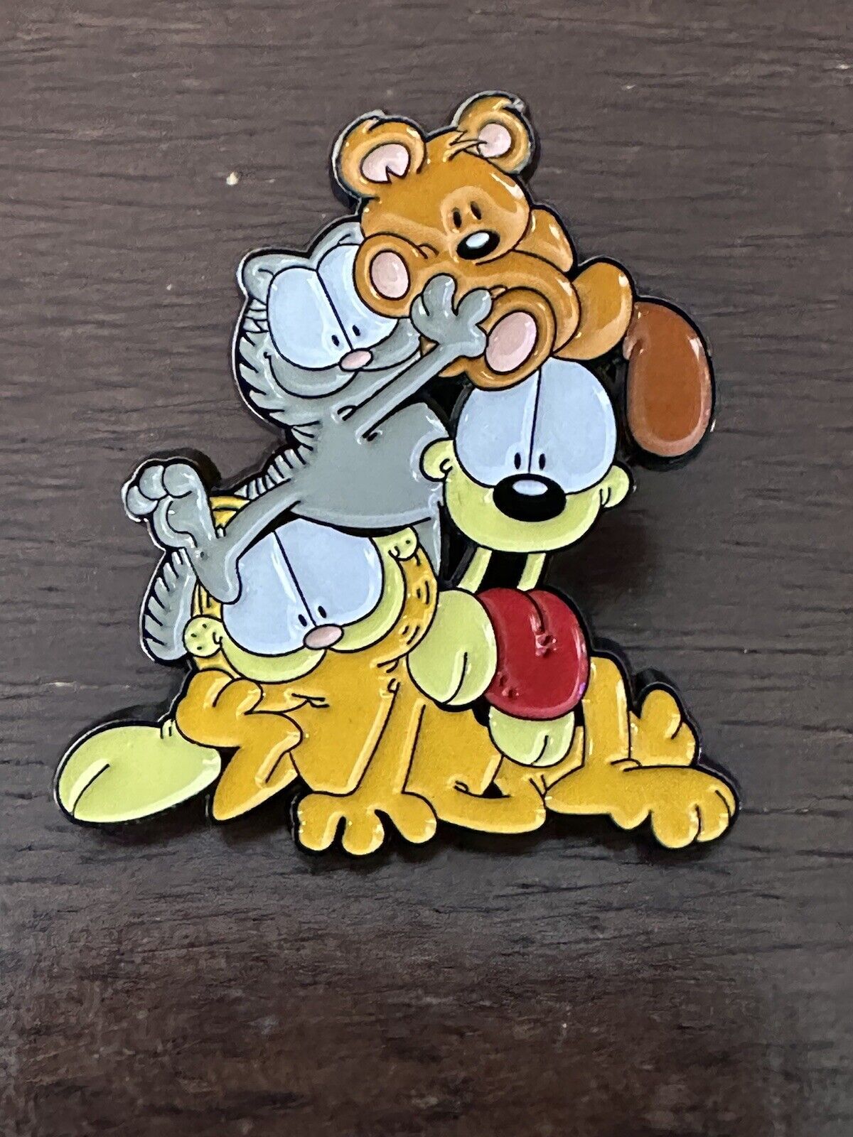 Garfield Enamel Pin