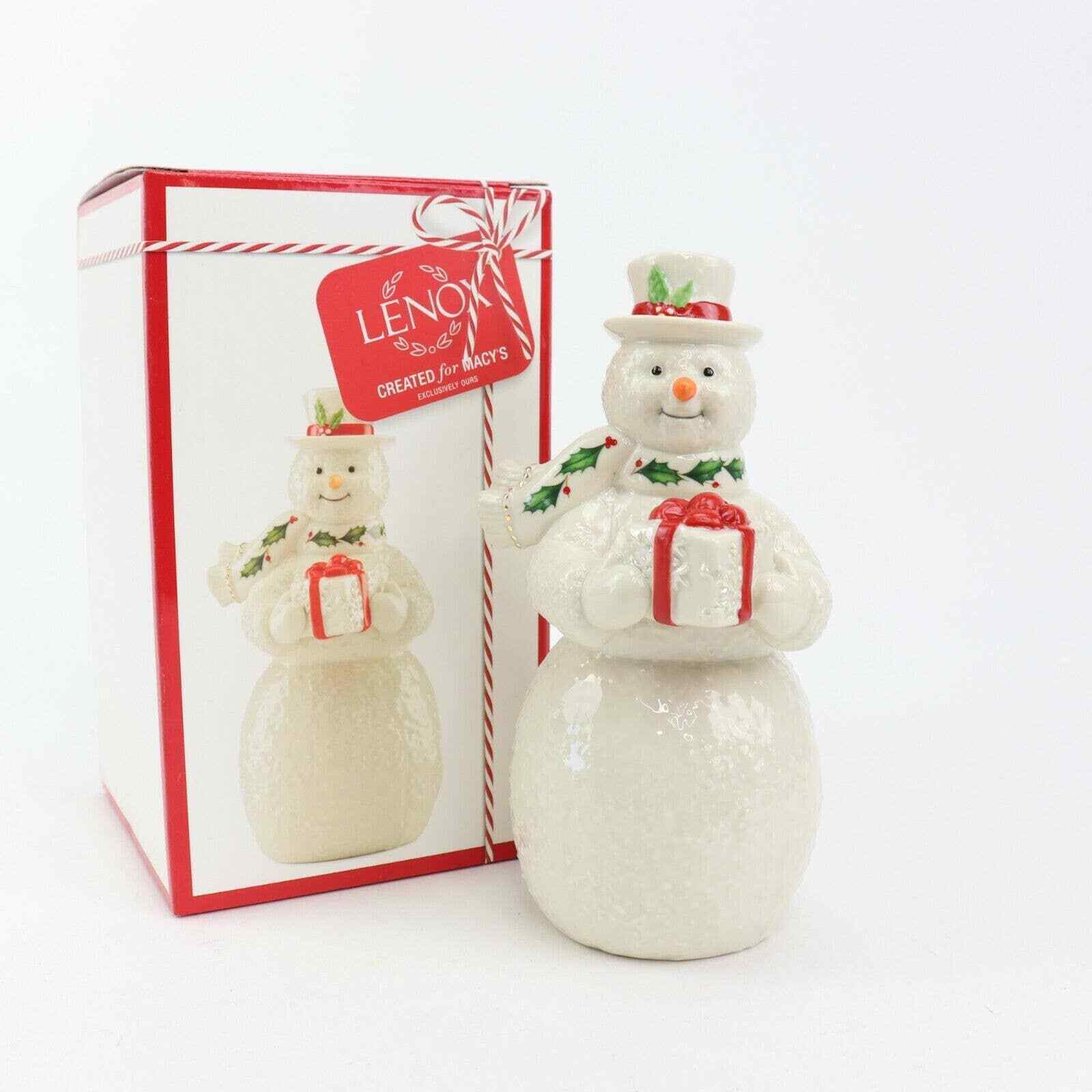 Lenox 2020 Annual Holiday Snowman Figurine