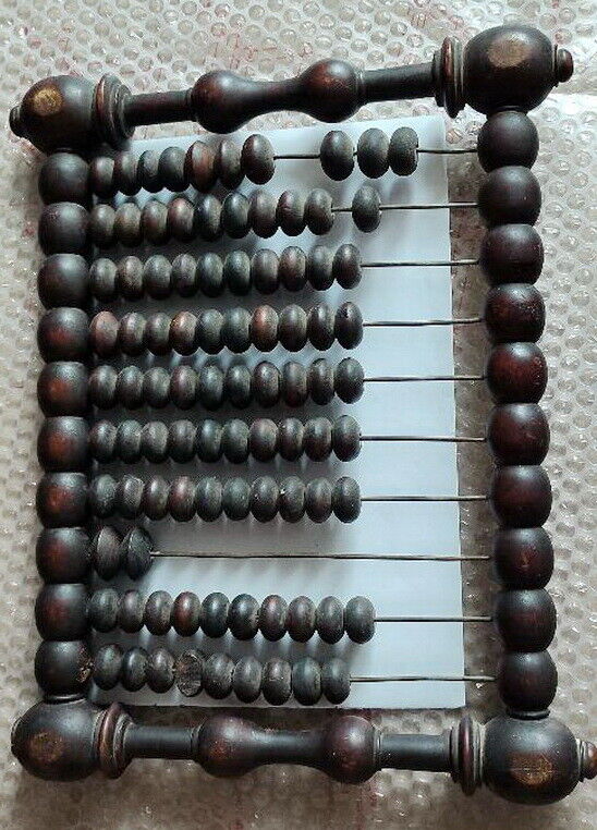 Vintage wooden abacus Russia 19 century , 150+years old 