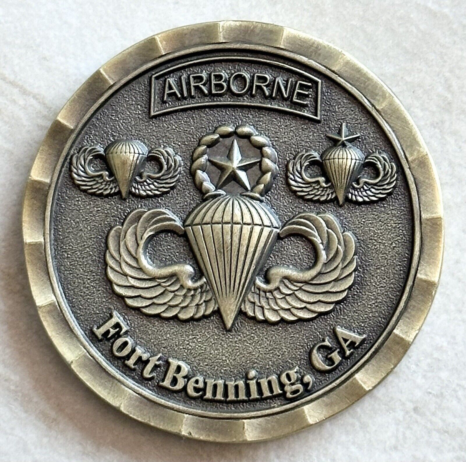 US Army Special Forces Airborne Challenge Coin