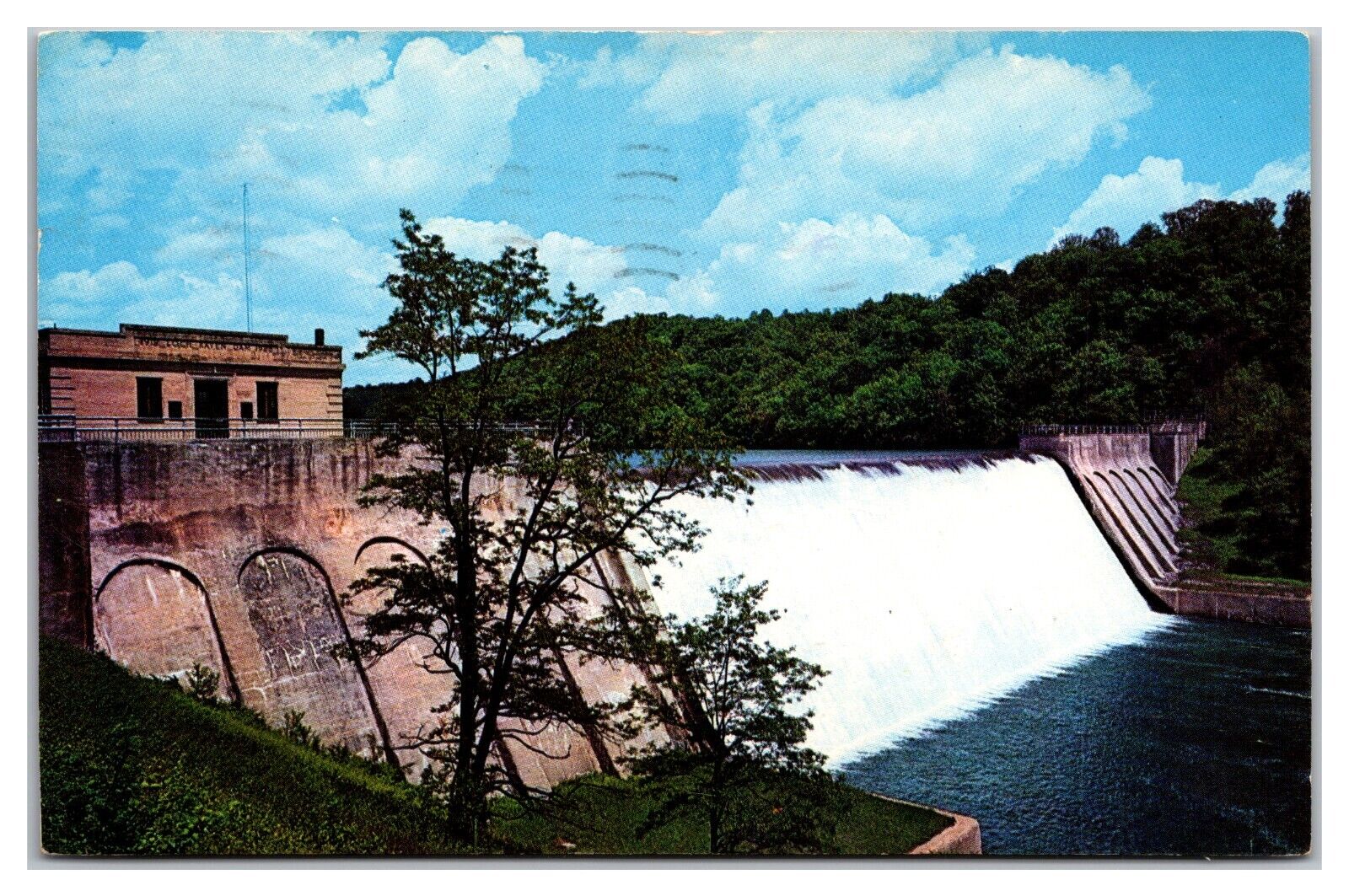 Loch Raven Dam, Baltimore County, Maryland Postcard