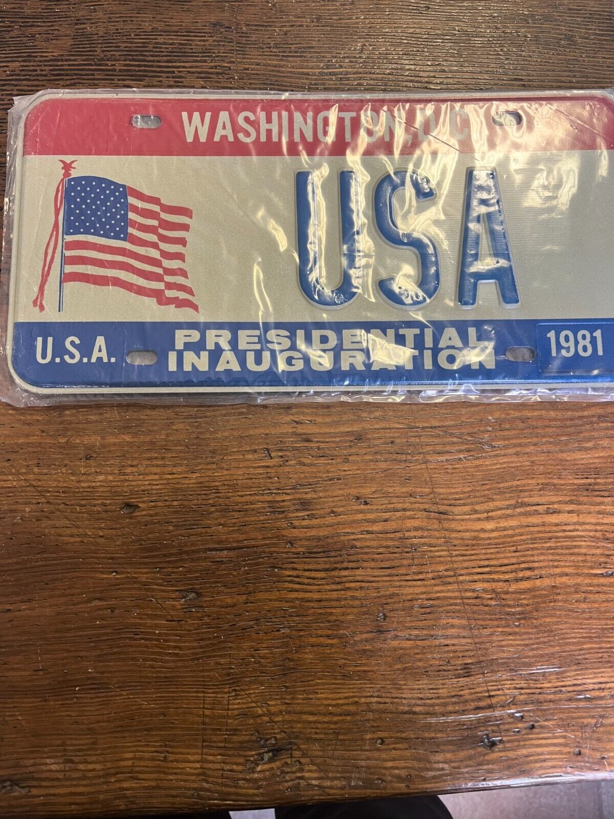 1981 Washington DC License Plate Presidential Inauguration 1981 USA NEW # USA