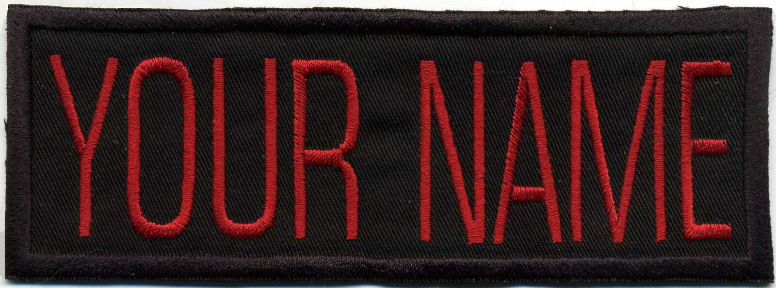 Custom VIDEO style Ghostbusters Name Tag Patch with a Hook backing -\