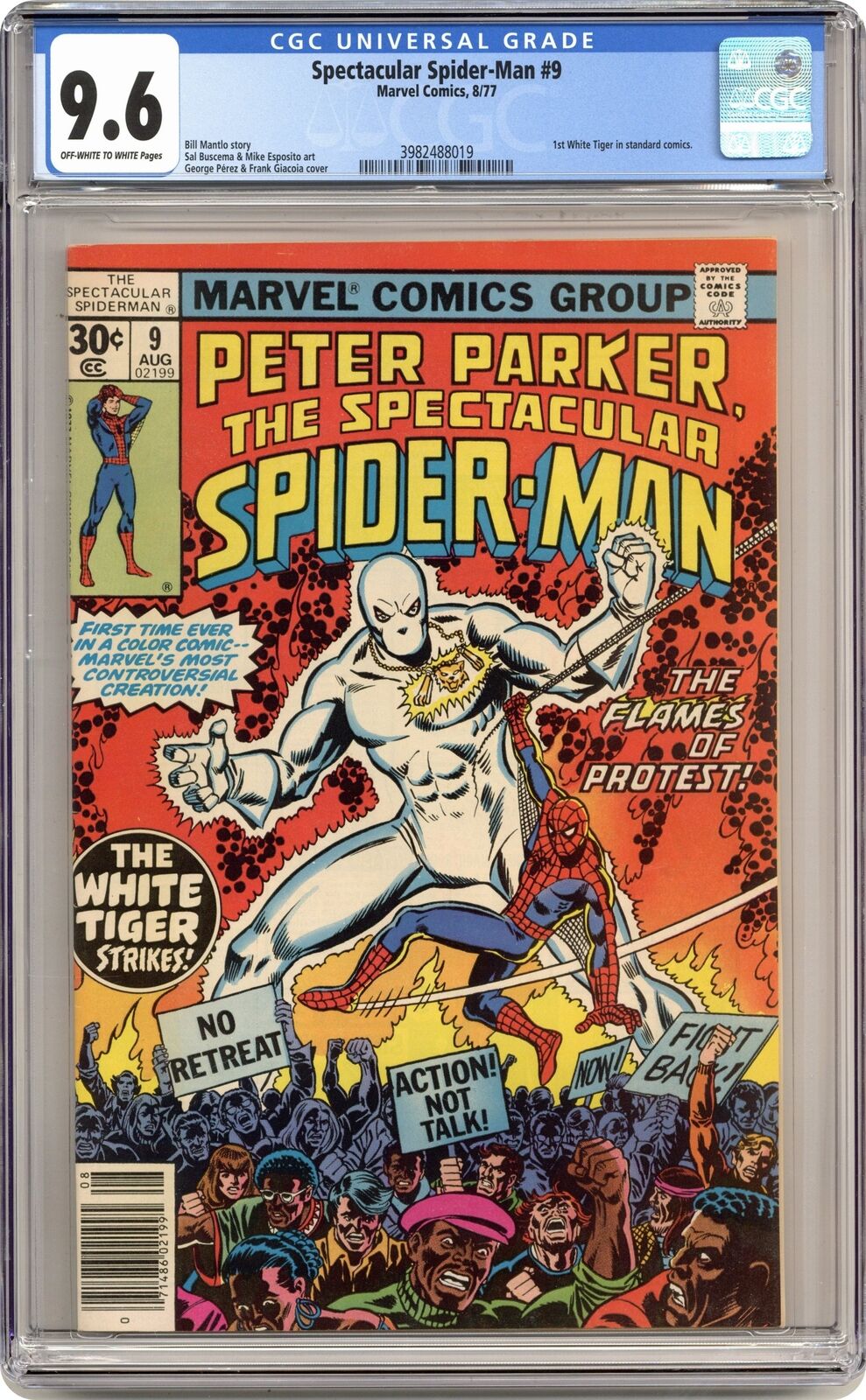 Spectacular Spider-Man Peter Parker #9 CGC 9.6 1977 3982488019