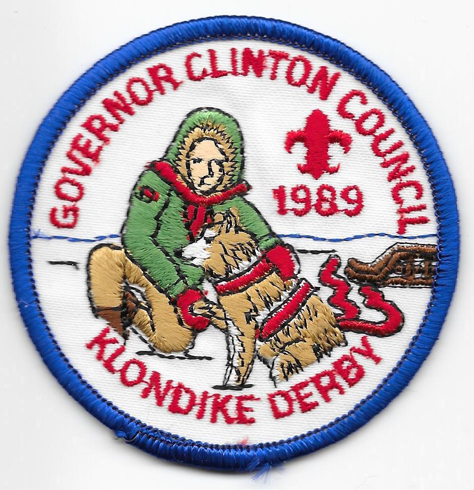 1989 Klondike Derby Governor Clinton Council Boy Scouts of America BSA
