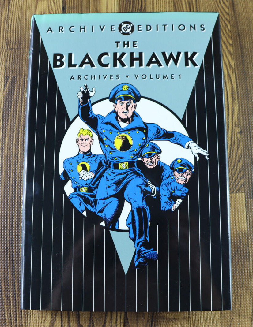 2001 DC The Blackhawk Archives Volume #1 1st Printing Hardcover VF/VF+