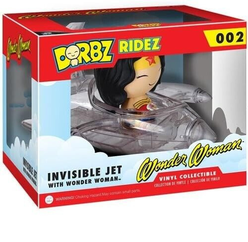 Funko Dorbz Ride Wonder Woman in Invisible Jet Figure