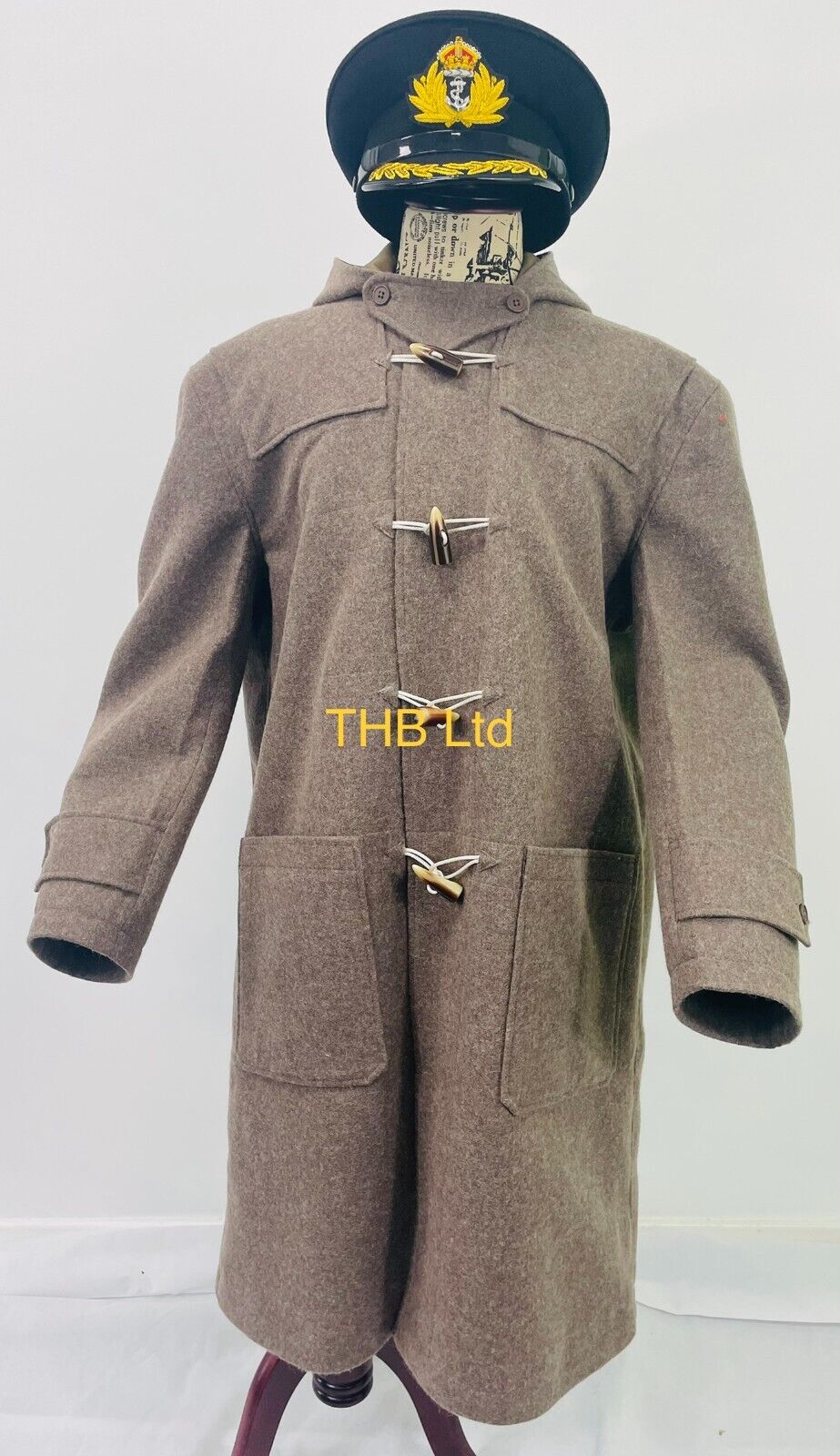 WW2 Royal Navy Duffle coat REPRO - MADE TO YOUR SIZES