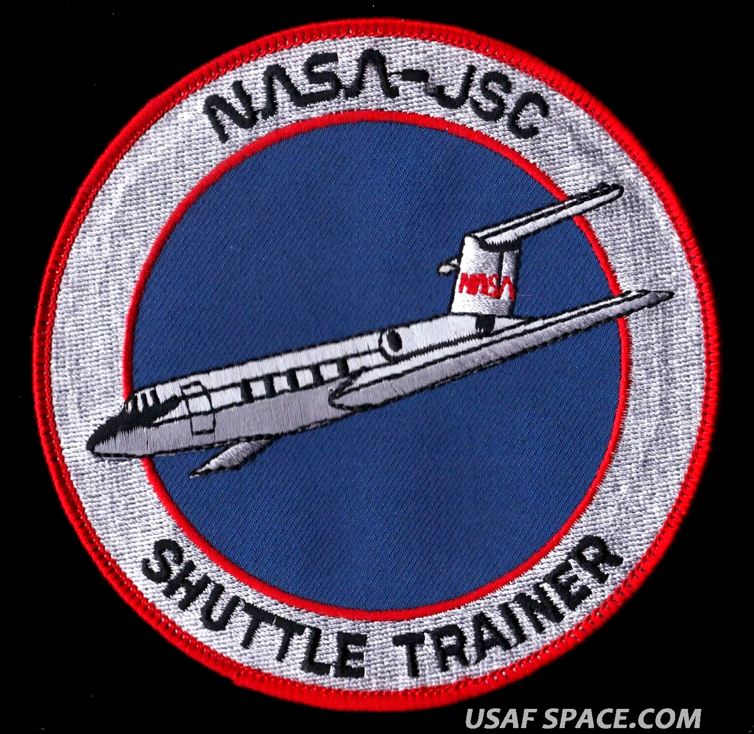 SHUTTLE TRAINER AIRCRAFT NASA JSC USAF ORIGINAL 4 5/8