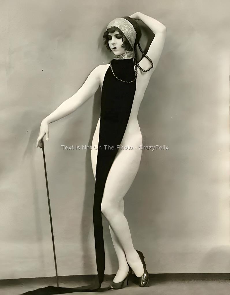 Wanda Stevenson 1928 Pretty Showgirl Vintage Photo Ziegfeld Follies Girl E059