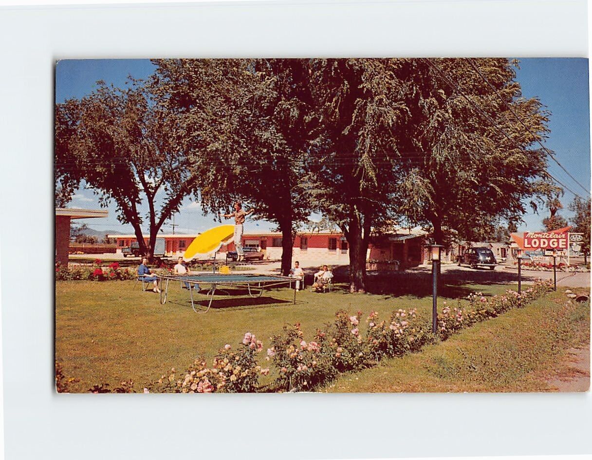 Postcard Montclair Lodge on US Highway 287 and Colorado USA