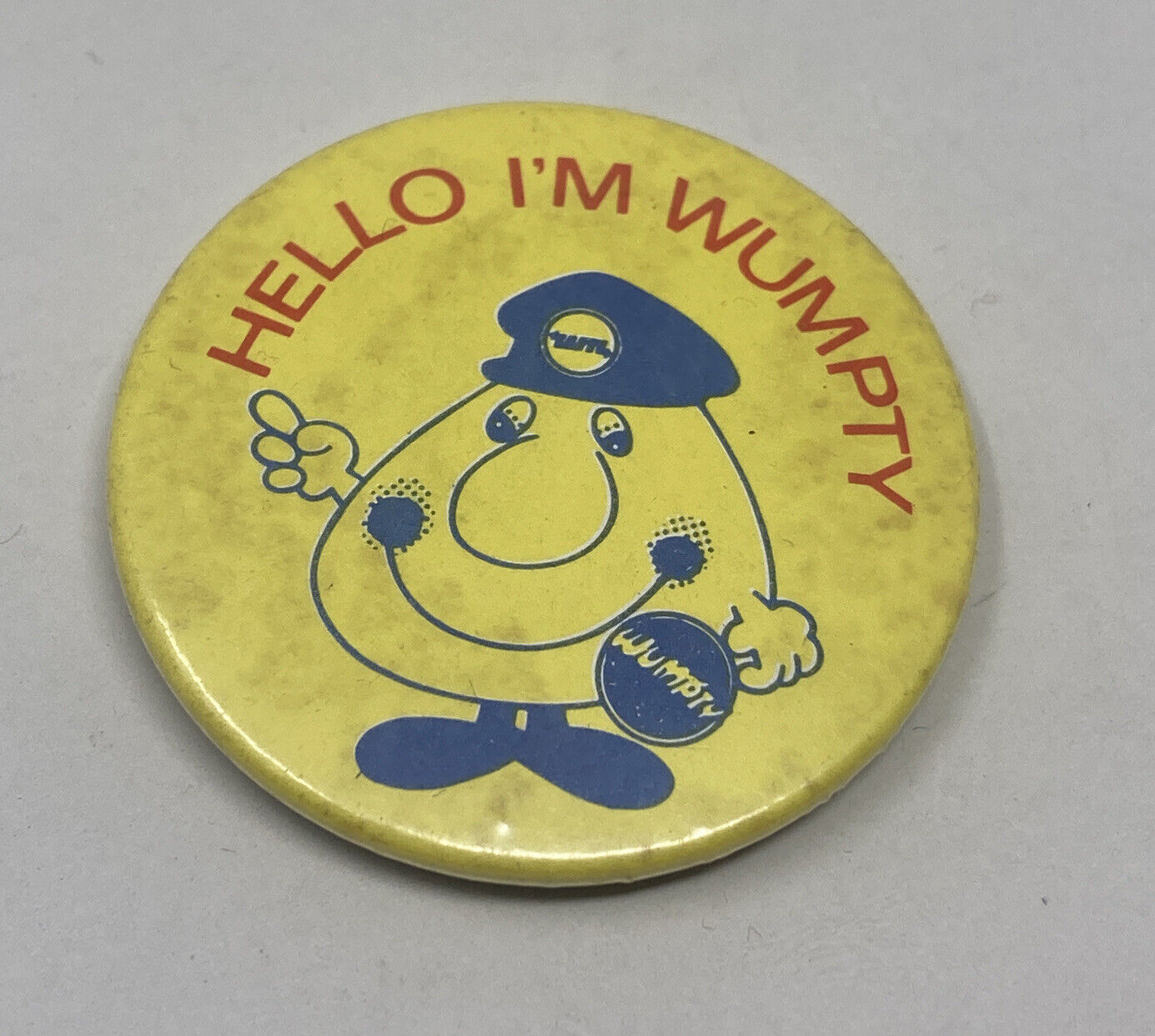 Wumpty Pin Badge. The West Midlands Passenger Transport Executive (WMPTE) Bus 