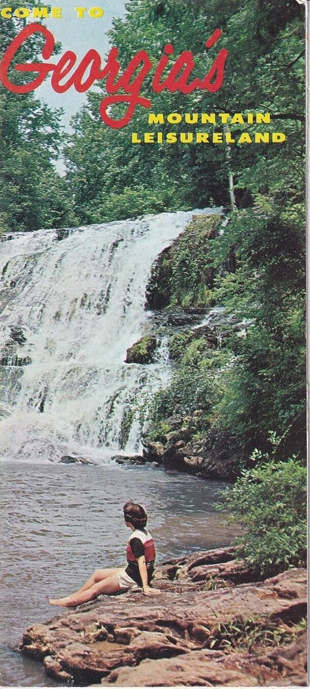 Come To Georgia\'s Mountain Leisureland 1960s Vintage Brochure