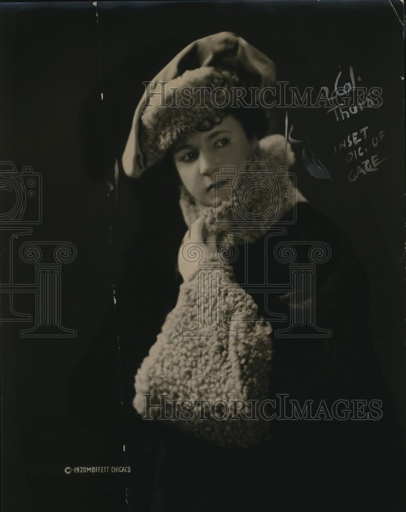 1920 Press Photo Mrs Edward A Leight of Chicago