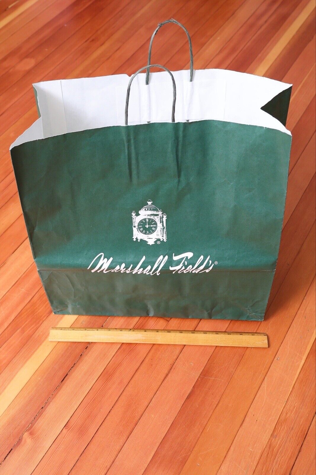 Vintage 1990’s MARSHALL FIELD’S large paper shopping bag