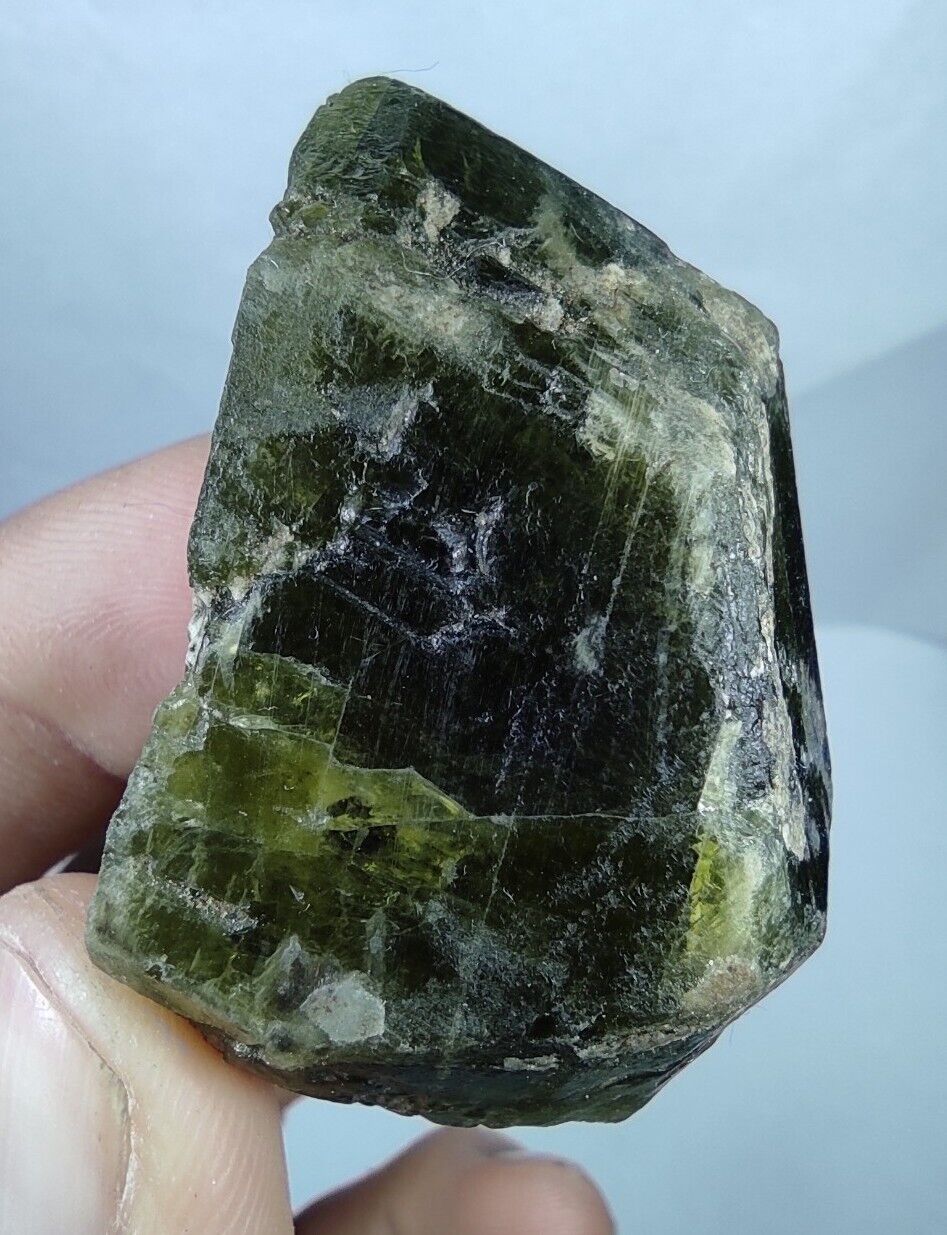 Aesthetic, Double Terminated Diopside Crystal From Afghanistan.