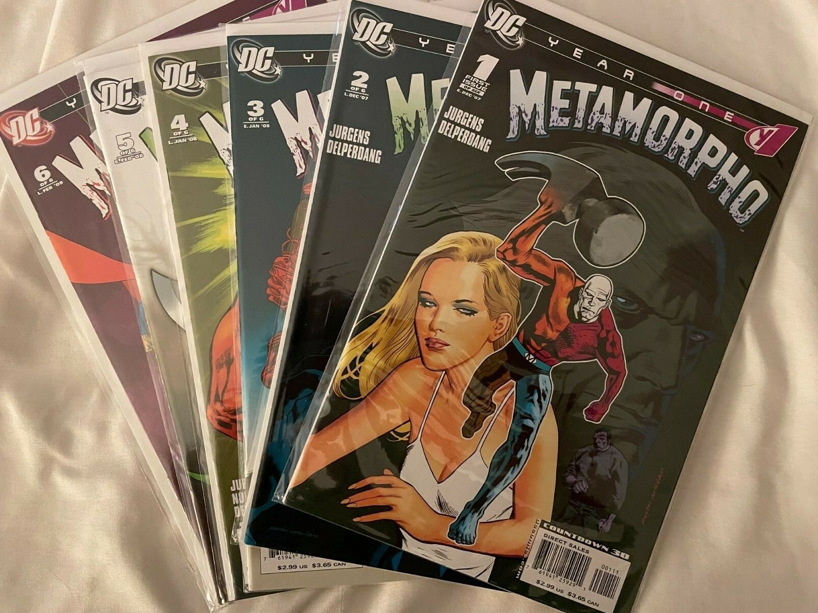 Metamorpho: Year One (DC, 2007) #1,2,3,4,5,6 VF/NM Complete mini-series
