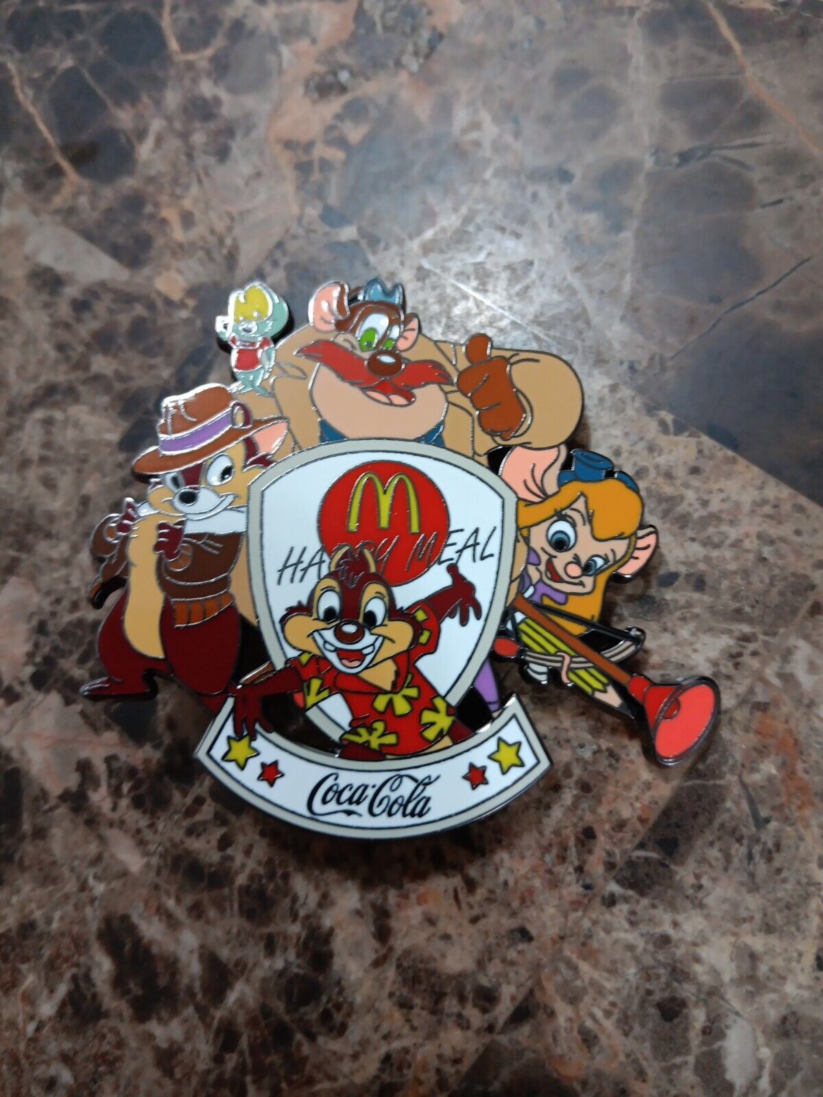 Chip N Dale Rescue Rangers Fantasy Happy meal Pin