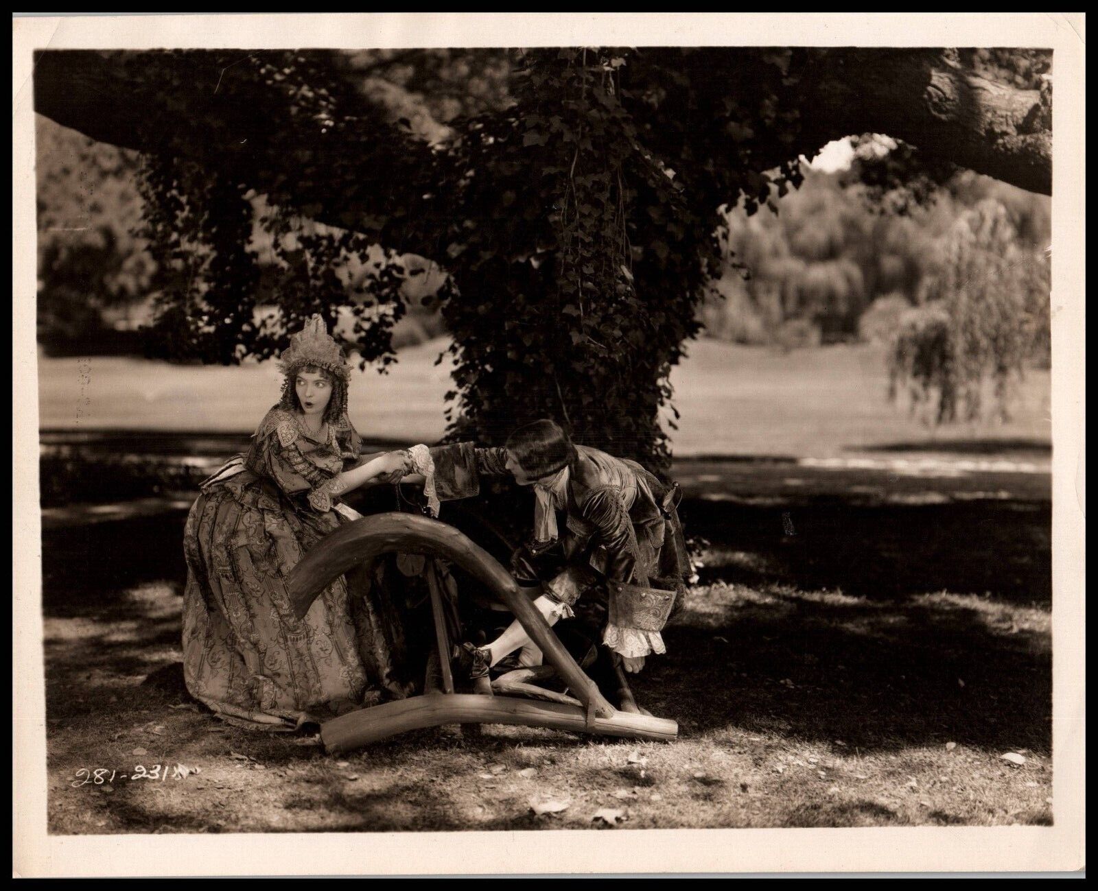 Lillian Gish + Norman Kerry in Annie Laurie (1927) PORTRAIT ORIGINAL PHOTO 521