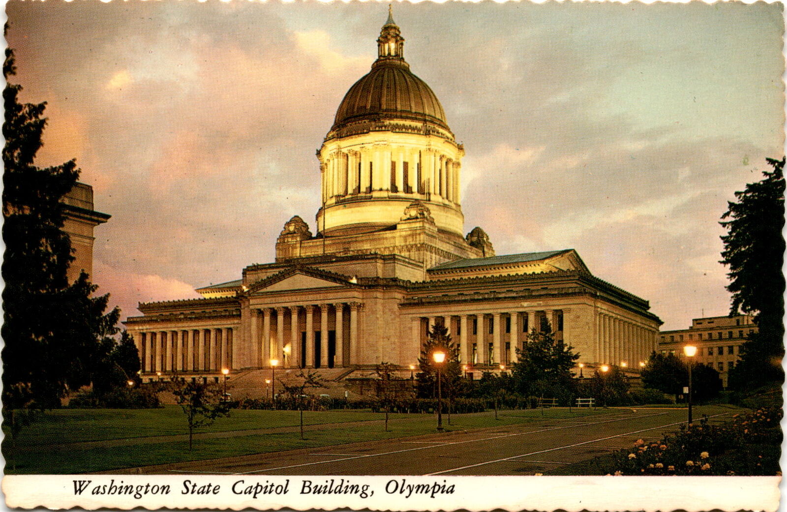 Washington State Capitol Building, Olympia, Washington, Seat of Postcard