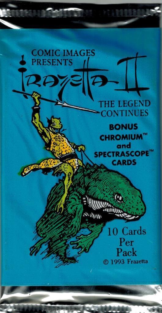 1993 Comic Images Frazetta II Fantasy Art Trading Card Pack